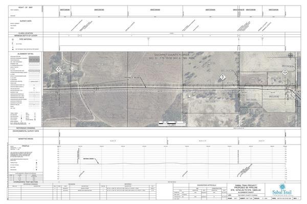 1657-PL-DG-70197-320, STA. 16752+00 TO STA. 16805+00, MP 317.27, MP 318, MP 318.28, NW 52nd Place, NW 50TH STREET, FGT PIPELINES, GILCHRIST COUNTY, FLORIDA, 29.817600, -82.849835