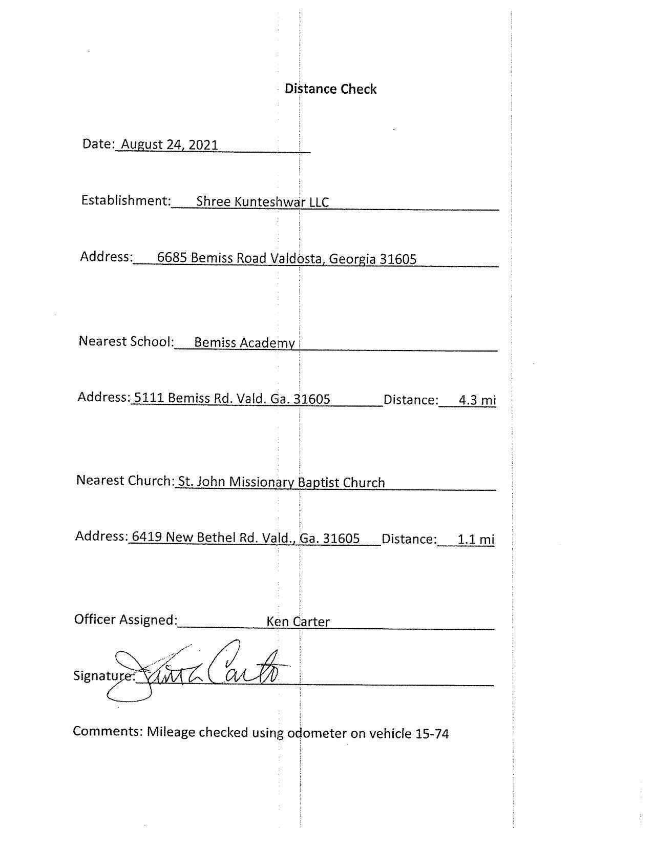 Nearest Church: St. John Missionary Baptist Church