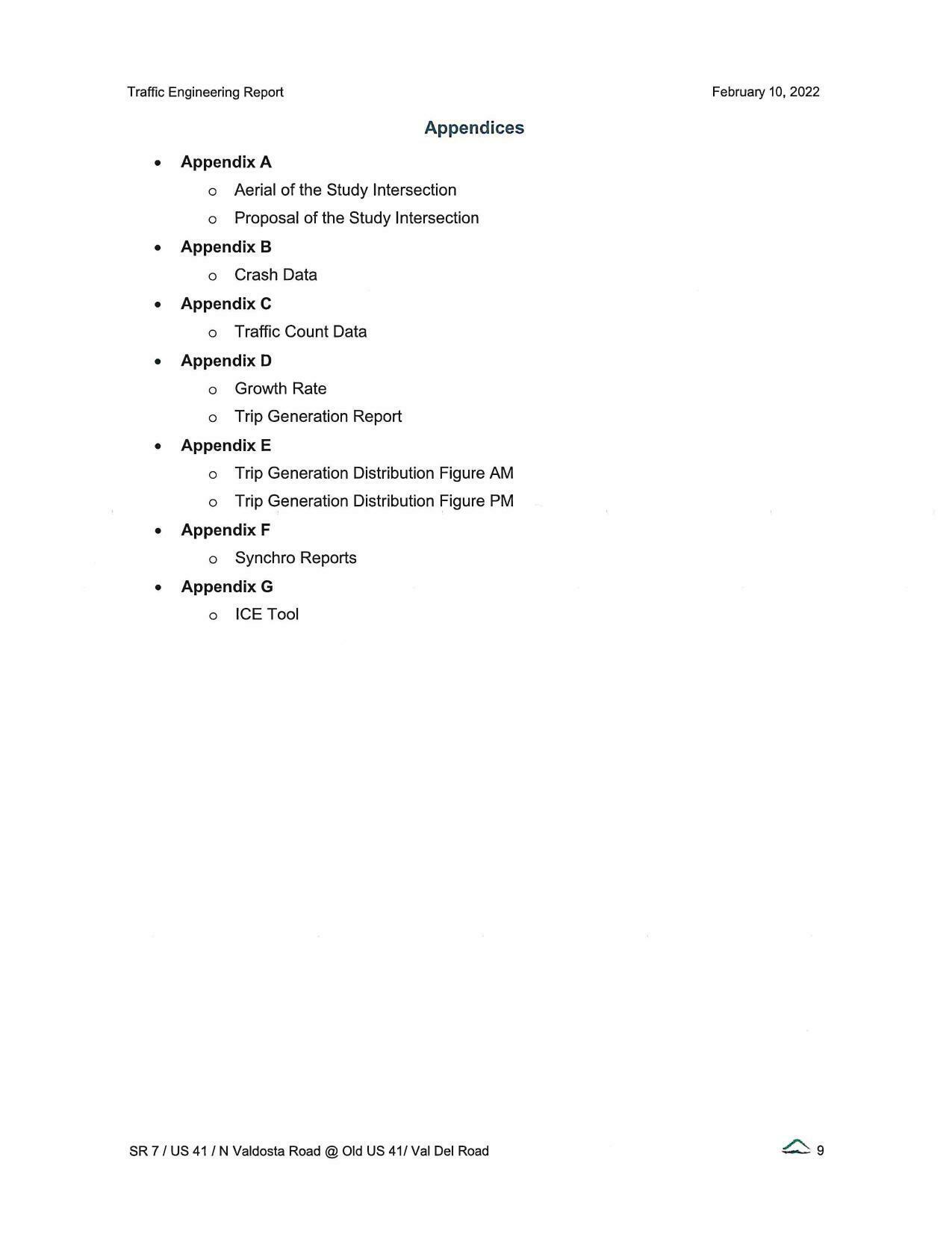 Appendices