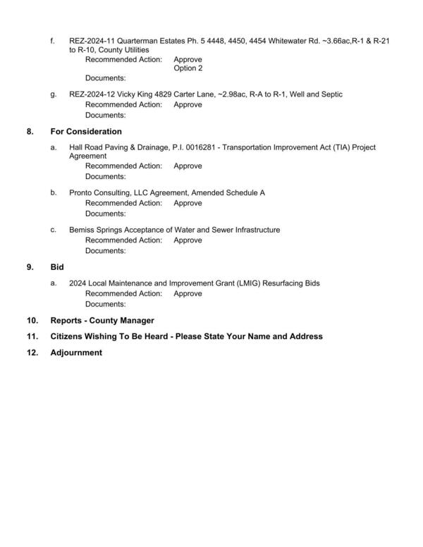Adjournment