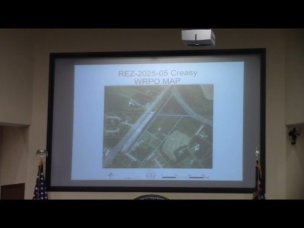 6.a. REZ-2025-05 ~19.8ac, Cindy St. Ext. - Creasy Drive, Split Zoning