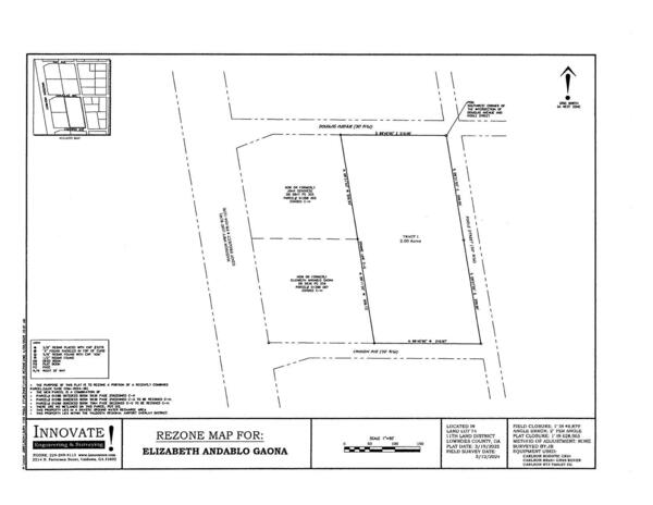Rezone Map for Elizabeth Andablo Gaona