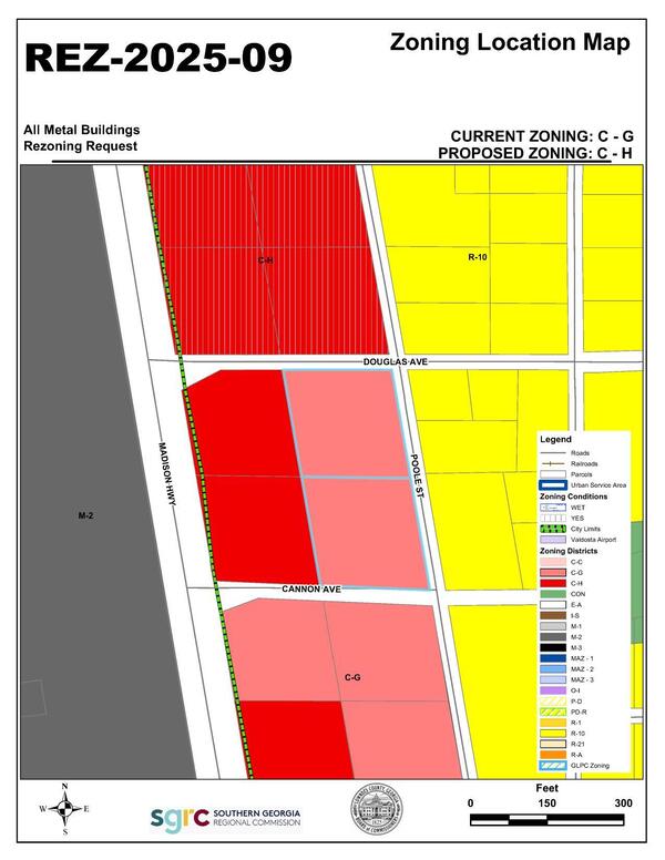 Zoning Location Map