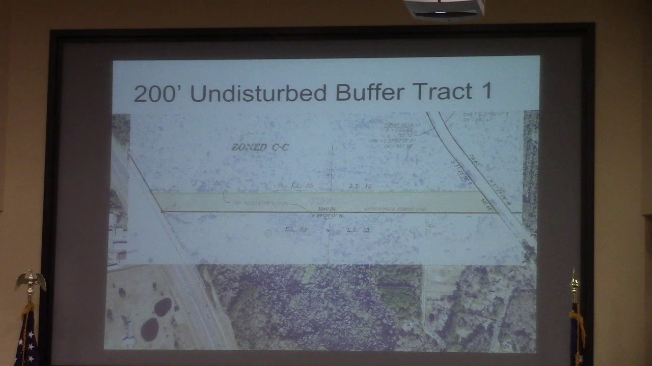 200 Foot Undisturbed Buffer Tract 1