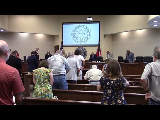 [1. Order 2. Invocation 3. Pledge]