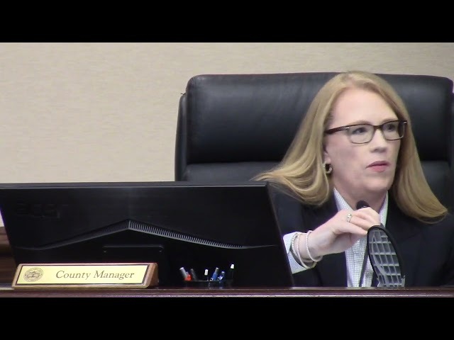 7. Reports – County Manager