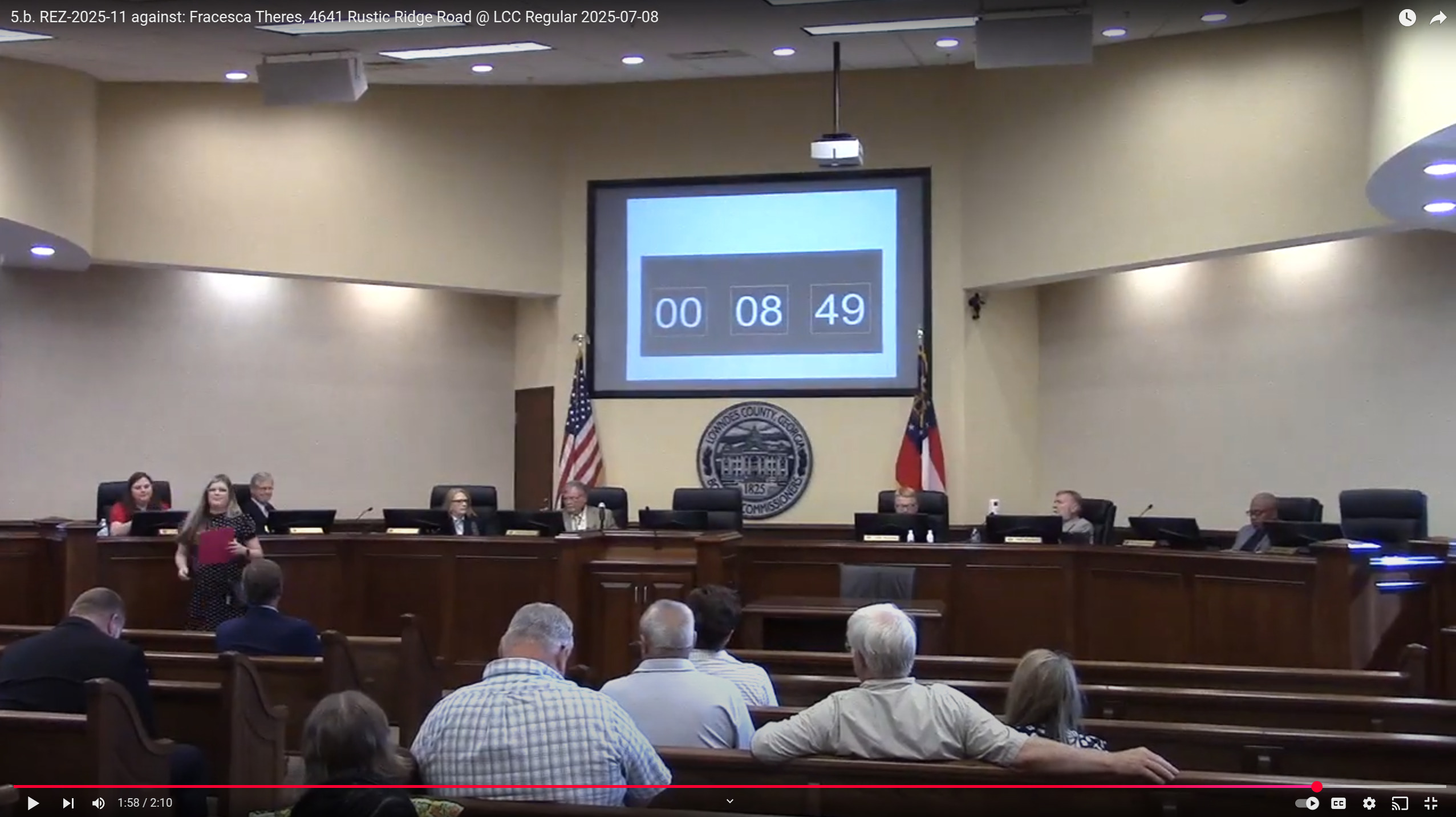 5.b. REZ-2025-11 against: Fracesca Theres, 4641 Rustic Ridge Road