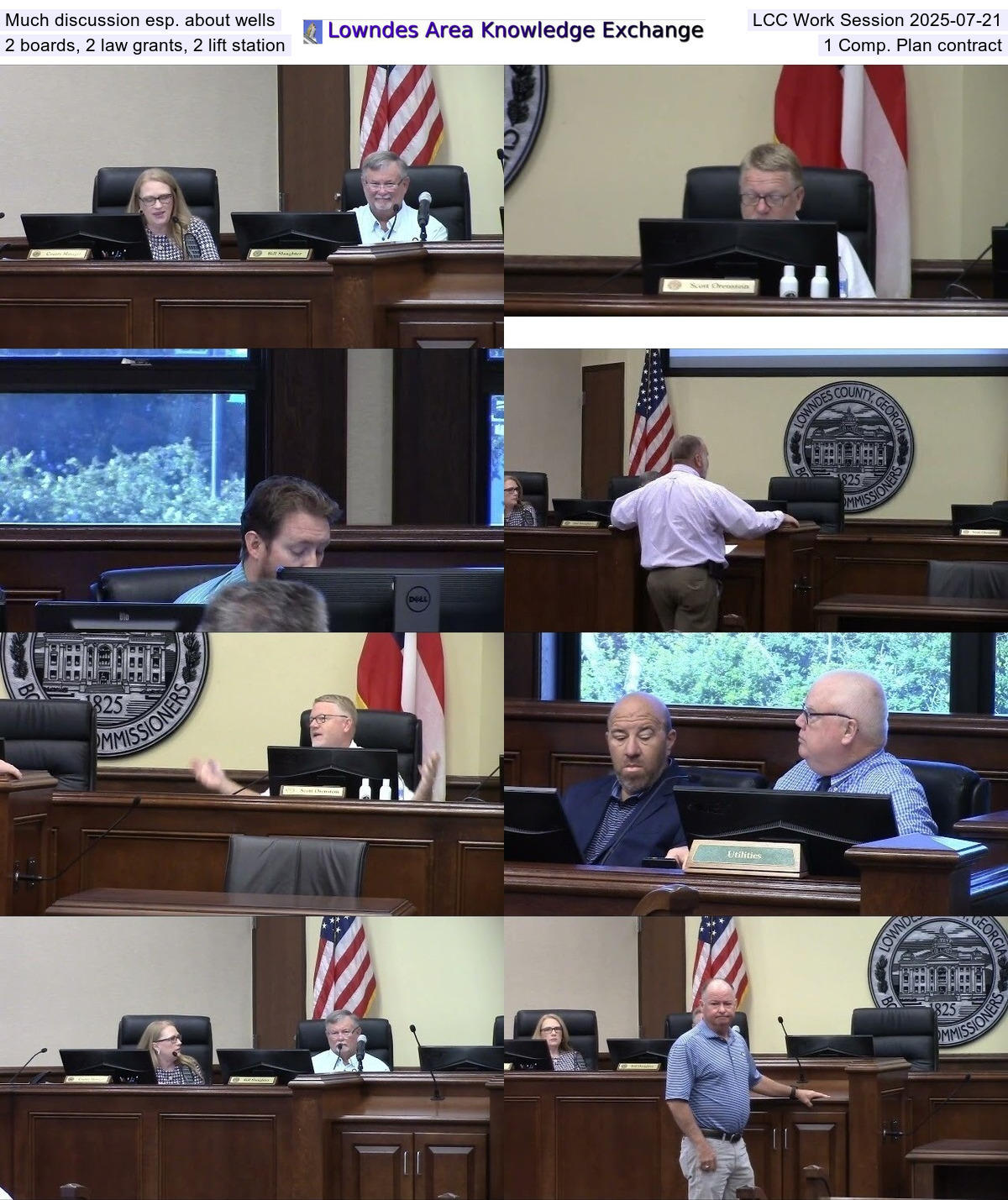 Collage @ LCC Work Session 21 July 2025