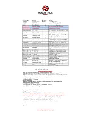 [Entineered Systems Proposal $45,419]