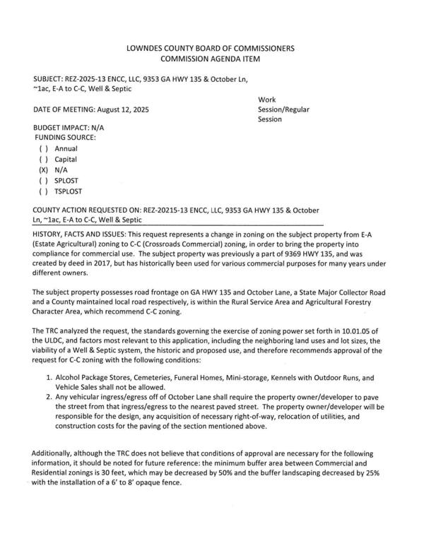 [to bring the property into compliance for commercial use.]