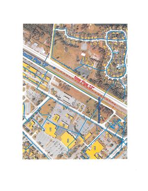 [Map: County Pipe and New Pipe at Moody AFB]