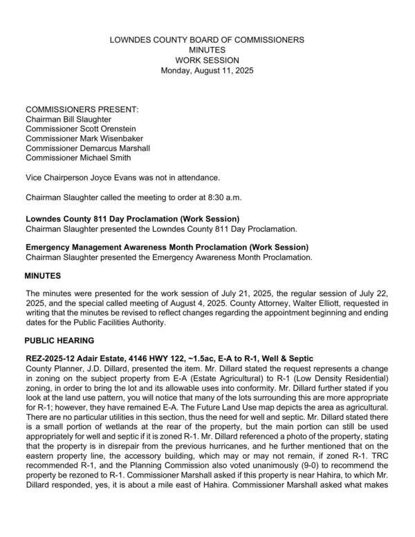 [look at the land use pattern, you will notice that many of the lots surrounding this are more appropriate]