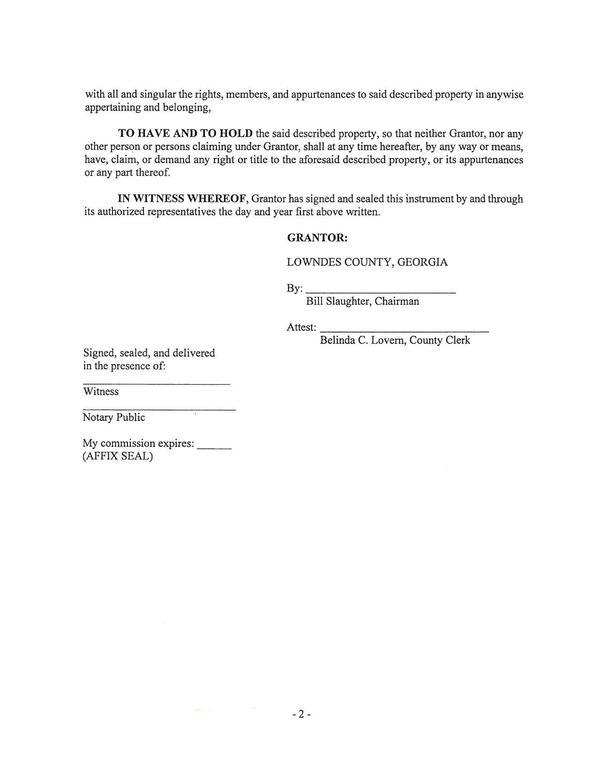 IN WITNESS WHEREOF (Lowndes County)