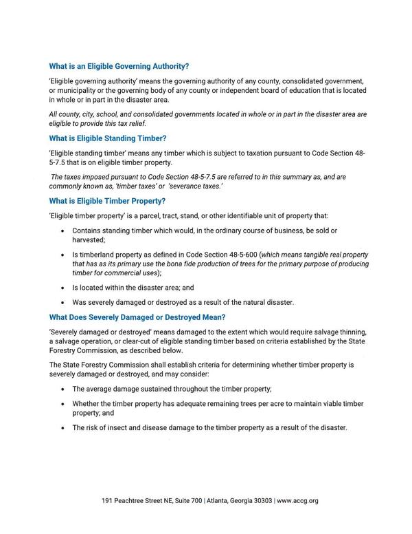 All county, city, school, and consolidated governments located in whole or in part in the disaster area are