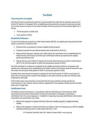 [Requires that taxpayers seeking such relief submit the certification form established by the]