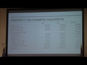 [5.a. Adoption Of The 2025 Millage Rate - Stephanie Black gave a presentation]