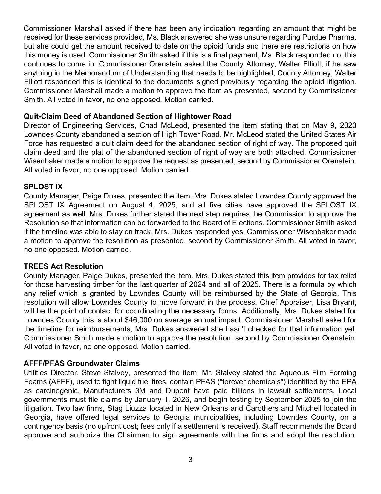 litigation. Two law firms, Stag Liuzza located in New Orleans and Carothers and Mitchell located in