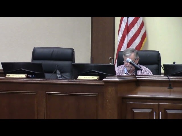 6. Reports - County Manager - none