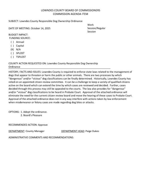 [Approval of the attached ordinance will eliminate the need for the current citizen review board and move the hearing of these cases to Probate Court.]