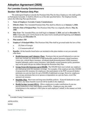 [Adoption Agreement (2026)]