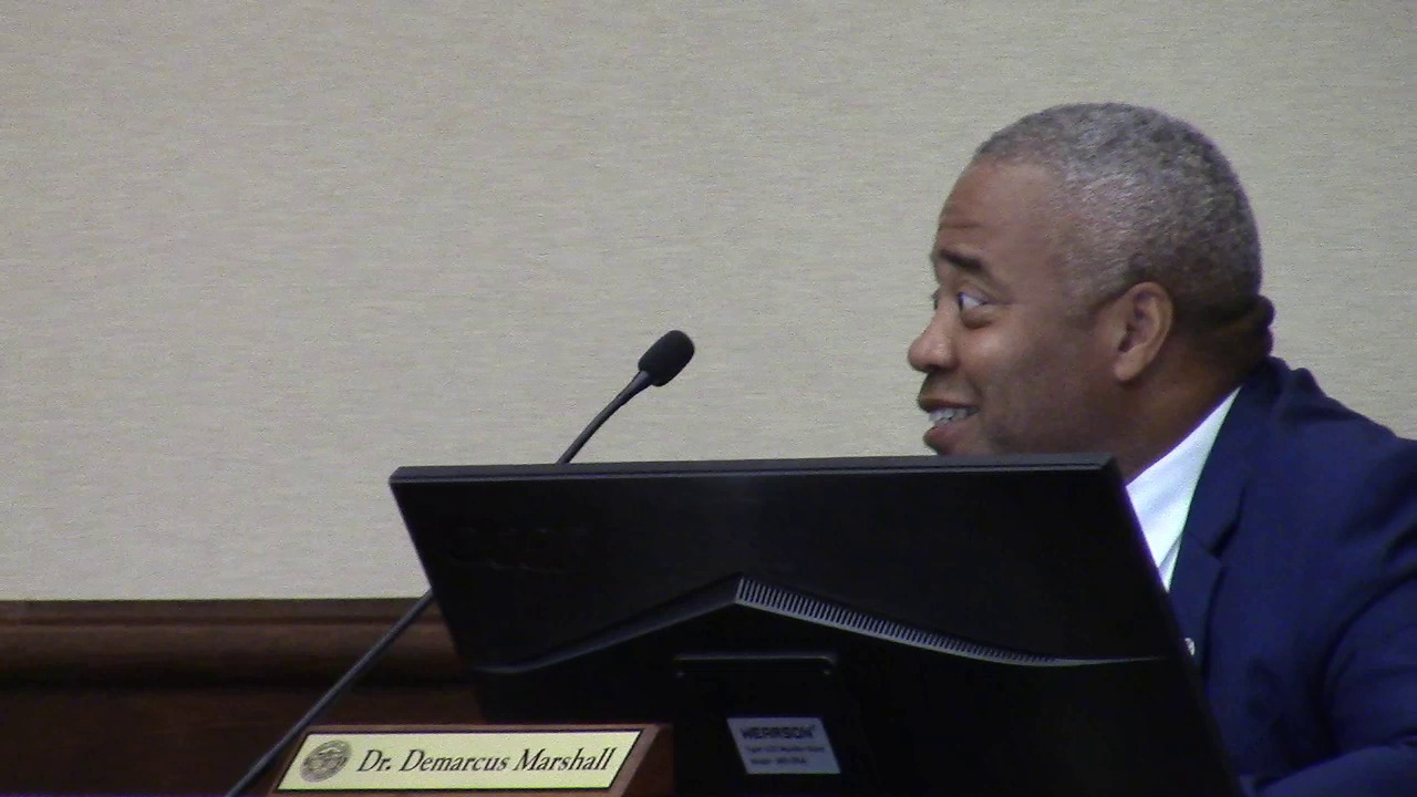 Commissioner Demarcus Marshall