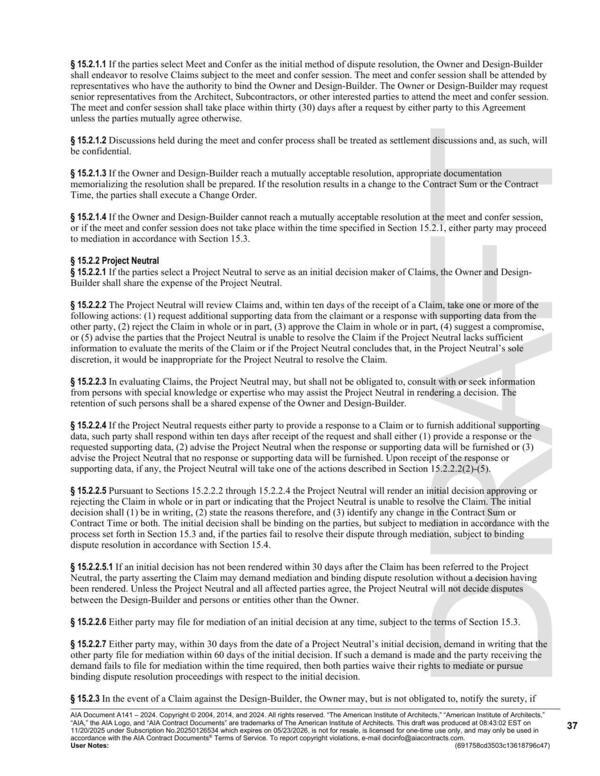 The meet and confer session shall take place within thirty (30) days after a request by either party to this Agreement