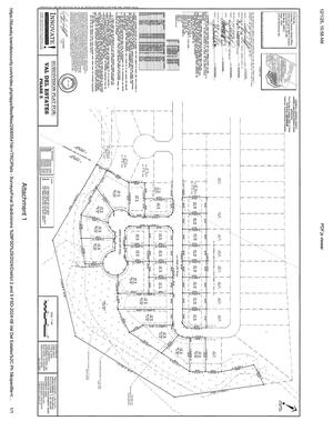 [Map: Subdivision Plat for Val Del Estates Phase 5]