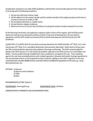 [GLPC voted unanimously to recommend approval with the 5 new TRC conditions.]