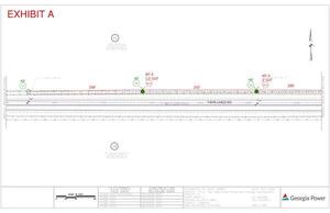 [Map: Engineering for power line easement, Twin Lakes Road (11 of 14)]