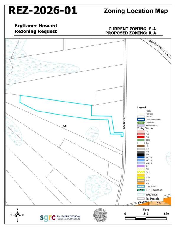 Zoning Location Map