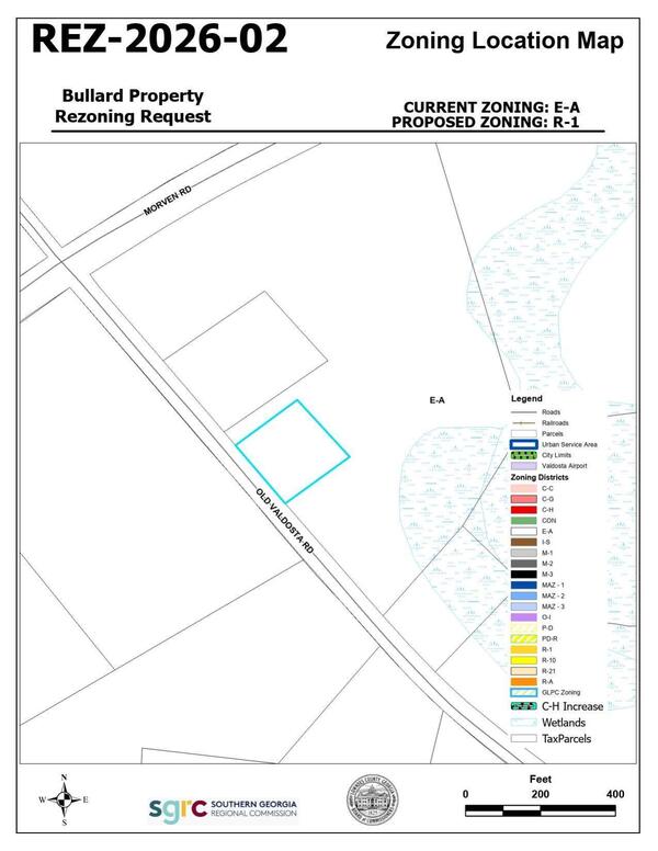 Zoning Location Map