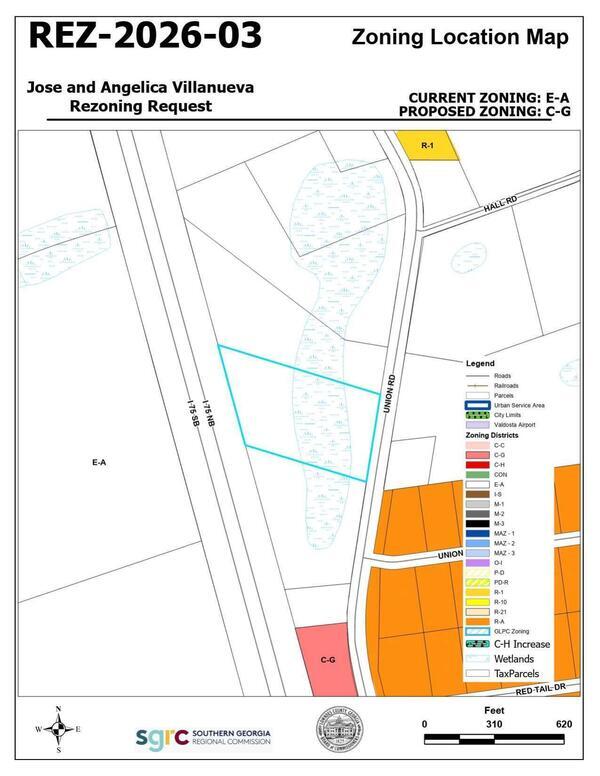 Zoning Location Map
