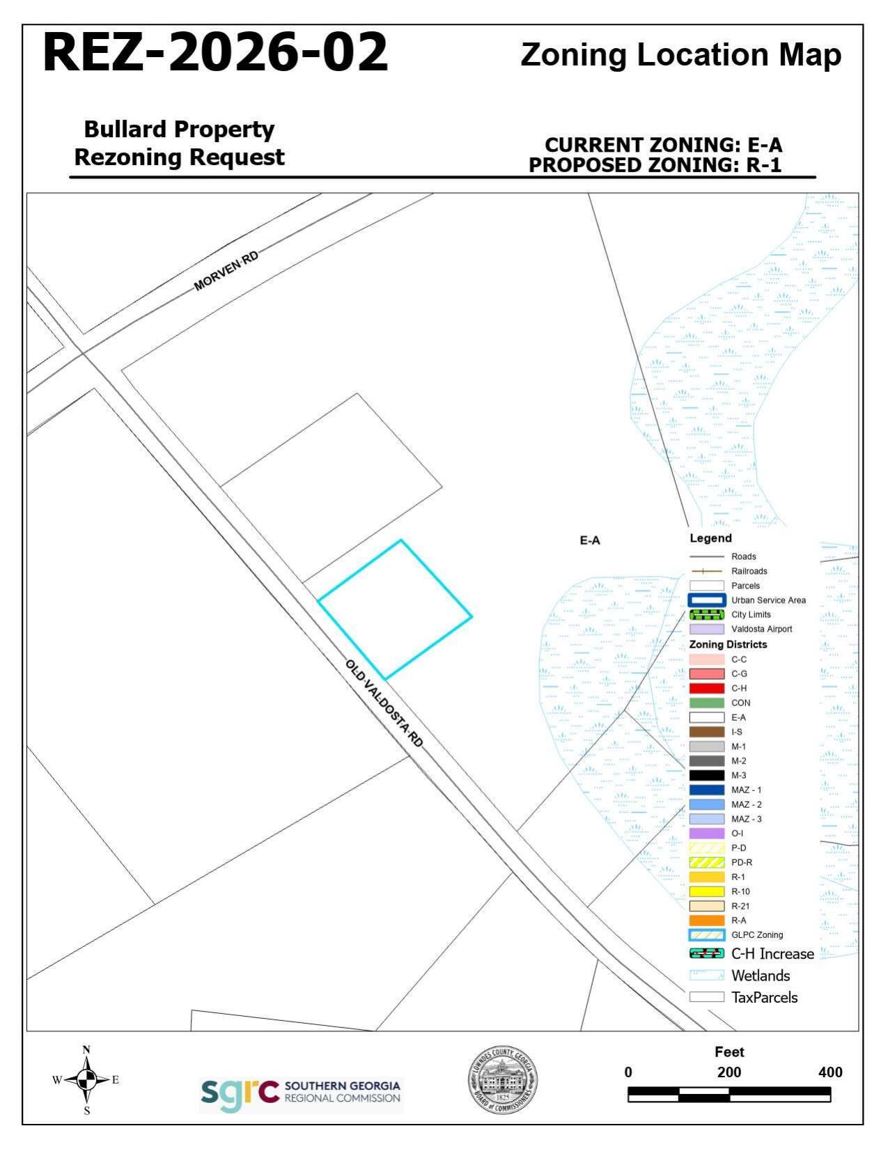 Zoning Location Map