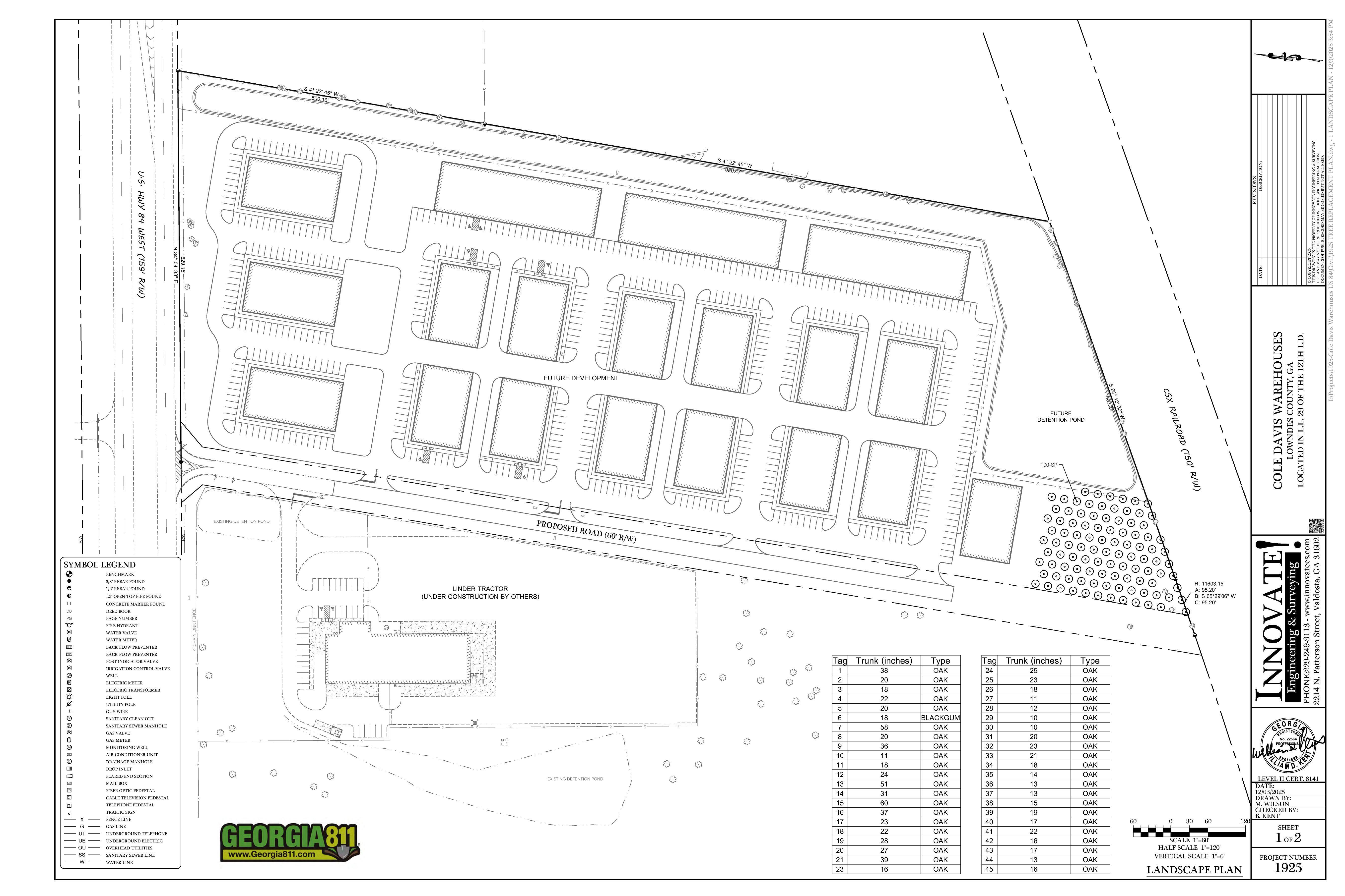 Map: Landscape Plan