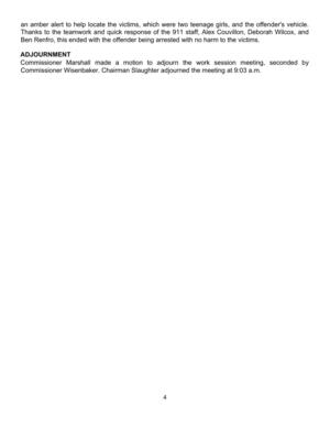 [ADJOURNMENT]