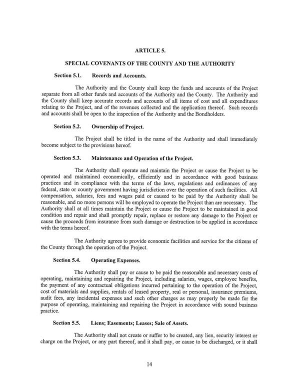 Section 5.1. | Records and Accounts.