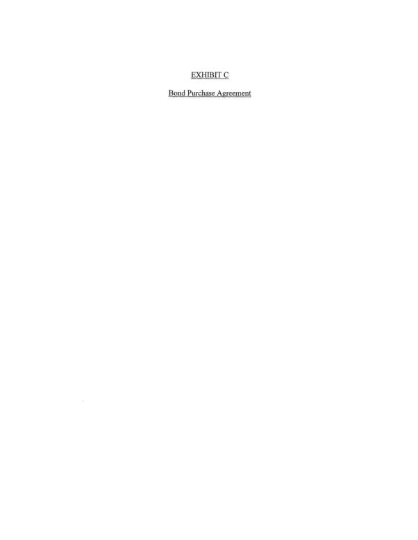 Bond Purchase Agreement