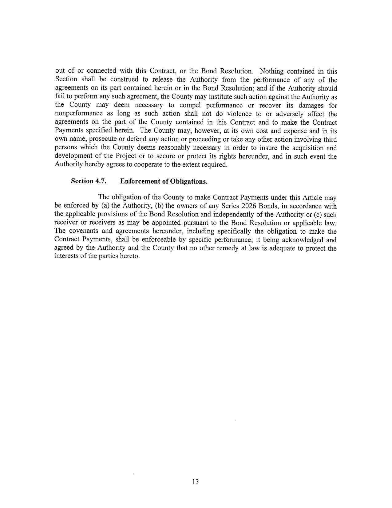 Section shall be construed to release the Authority from the performance of any of the