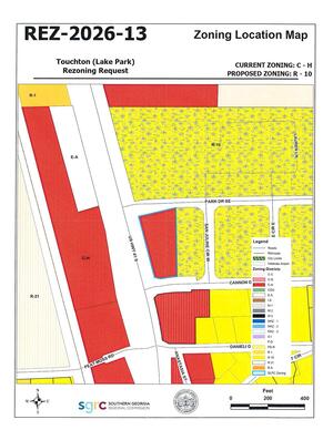 [Zoning Location Map]