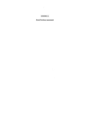[Bond Purchase Agreement]