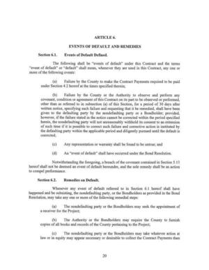 [written notice, specifying such failure and requesting that it be remedied, shall have been]